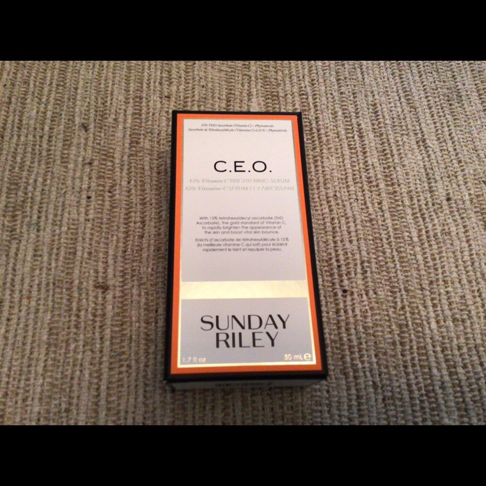 NIB Jumbo Sunday Riley CEO Serum